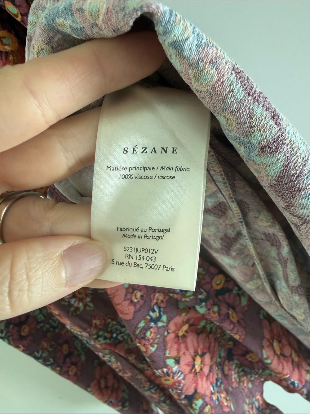 Sezane Tabata midi skirt - Picture 11 of 12